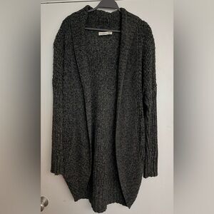 Abercrombie & Fitch Charcoal Knit Cocoon Cardigan